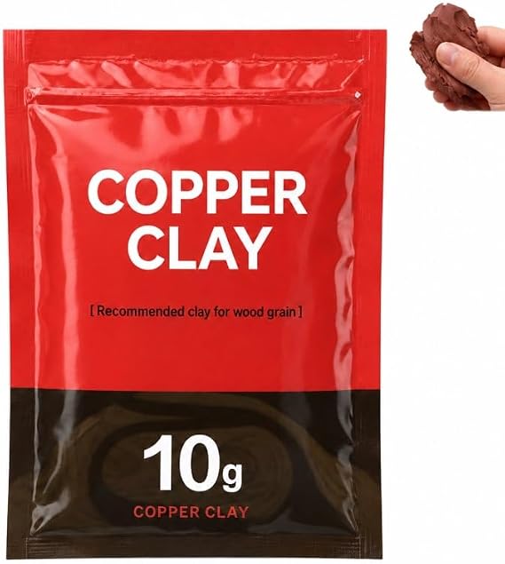 10g Copper Metal Clay for Jewellery Making Mouldable DIY Craft Rings Bangles Charms Pendants
