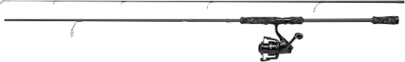 Abu Garcia MAX X BLACK OPS Spinning Rod and Reel Combo Setup - Lure Fishing Spin outfit