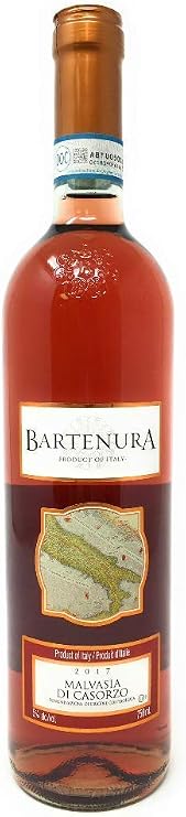 Bartenura - Malvasia Di Casorzo - Sparkling, Semi Sweet Red, 750 ml