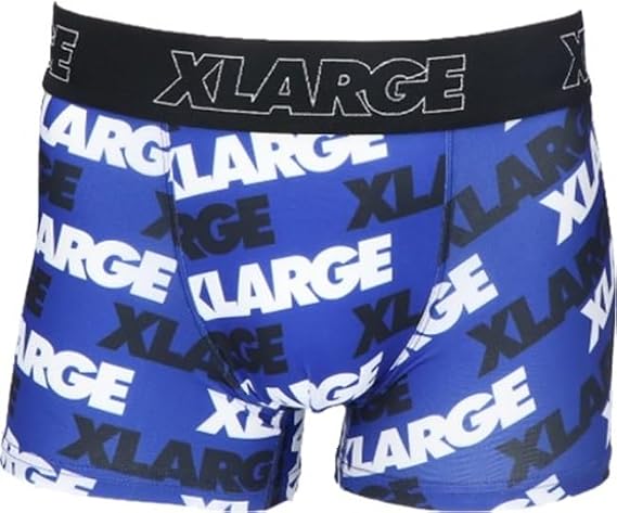 Xlarge 下着xlarge エクストララージ ボクサーパンツ メンズ 前閉じ 1枚組 グラフィック テキスト アート柄 7柄展開メンズ