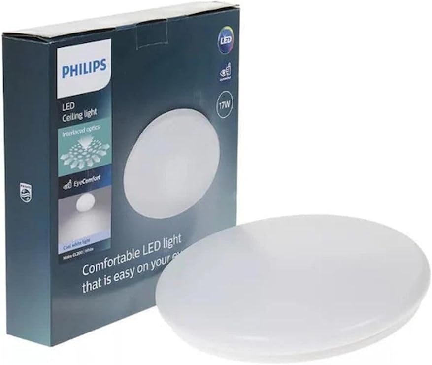 Philips 17W Moire 4000K Gün Işığı Cl200/ Led Plofonyer Tavan Lambası Uyumlu