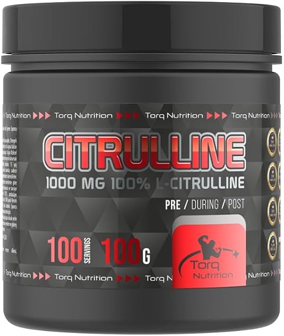 Torq Nutrition CITRULLINE%100 L-Citrulline 100 Gr - 100 Servis