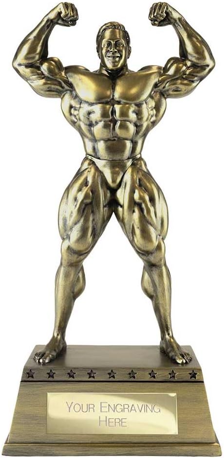 TSS Trophy Superstore Classic Bodybuilding Trophy - Free Engraving