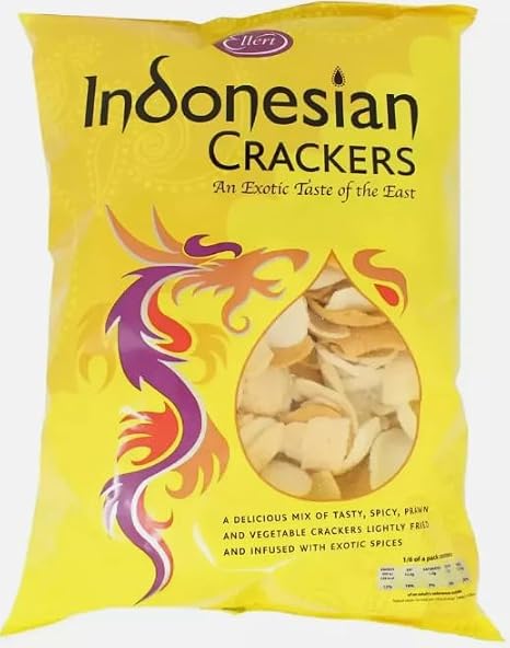 Crackers, Spicy Prawn & Vegetable, Exotic Taste of the East, 300g