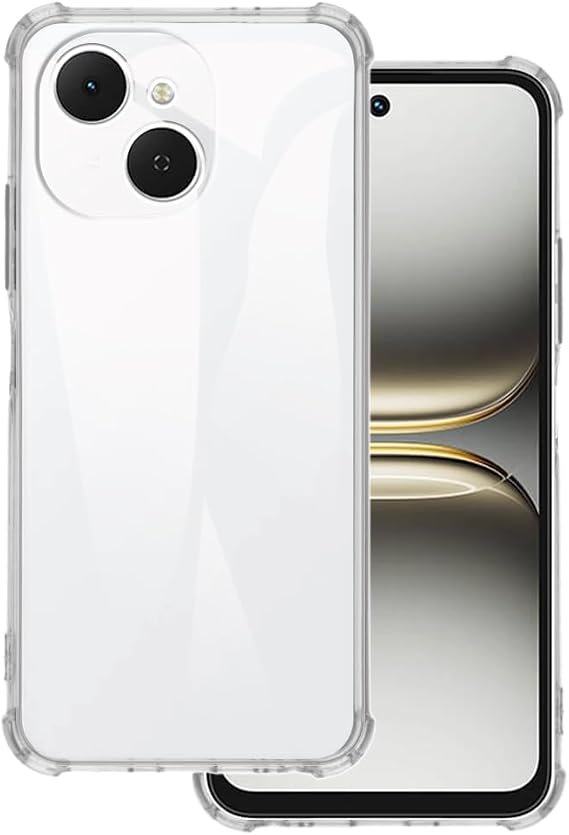 Phone Protective Case for Tecno Spark 40C 4G - Clear