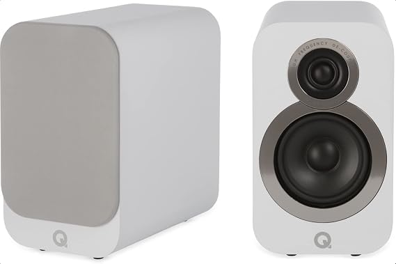 Q Acoustics 3010i Compact Bookshelf Speakers (Pair) (Arctic White)