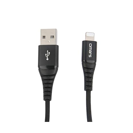 Omars MFI Lightning iPhone Fast Charging and Data Cable 1 Meter - Fast Charging, Data Transfer, Durable Design