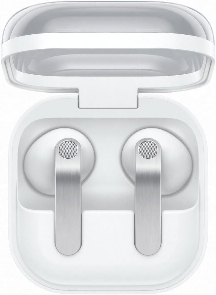 Samsung Galaxy Buds 4L White Galaxy AI Compatible Wireless Earphones, Main Unit, Device: Samsung Genuine Product, Domestic Release, 2026, Noise Cancelling, Stereo Sound, Waterproof, IP54L, Bluetooth