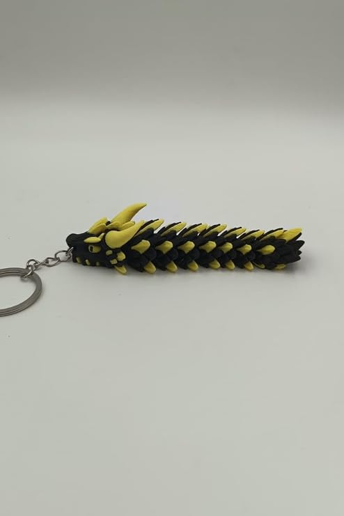 Hareketli Ejderha Anahtarlık(Büyük Boy:11CM) - Hareketli Anahtarlık Çanta Süsü Charm