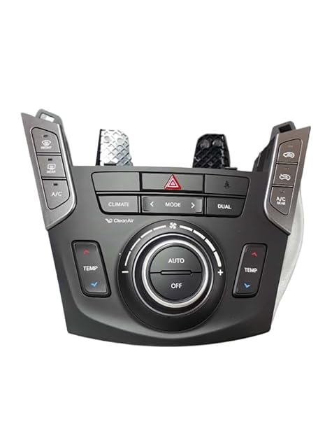 Heater Control AC Switch Automatic Air Conditioning Panel Assembly For Hyundai for Santa Fe i35 2013-2017(3 buttons)