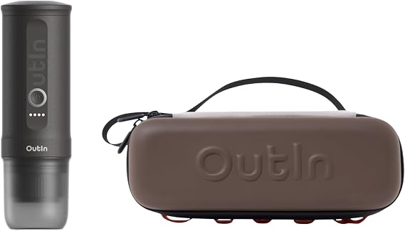 OutIn Nano Portable Electric Espresso Machine with New EVA protective case