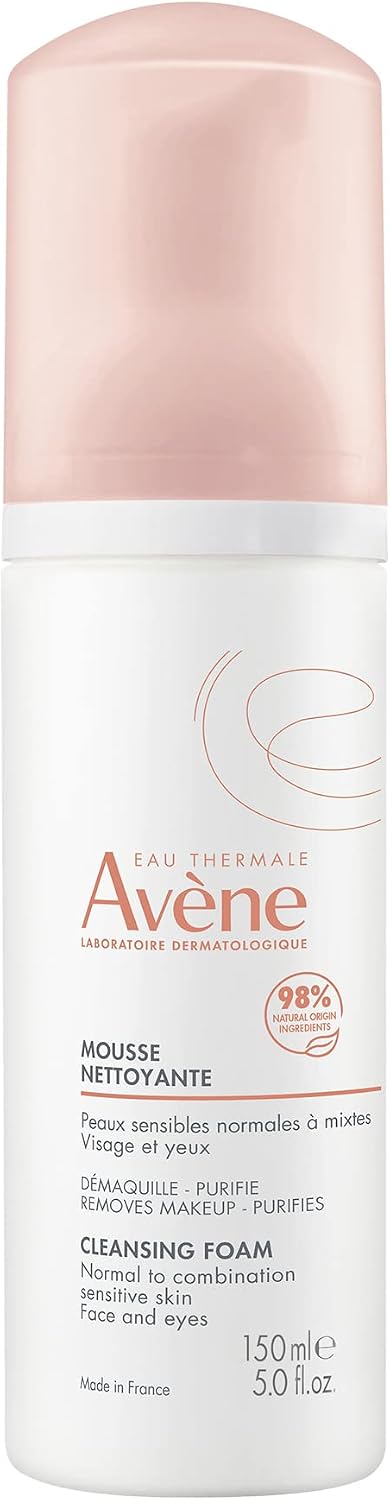 Normal ve Karma Hassas Ciltler için Temizleme Köpüğü 150 ml