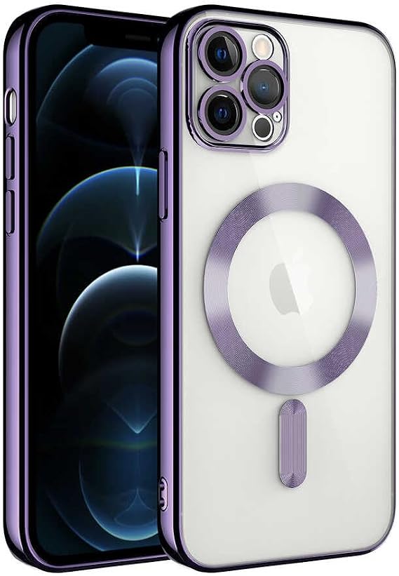 Spia Apple iPhone 11 Pro Max ile Uyumlu Kılıf Mor Lime Kablosuz Şarj Özellikli (Apple iPhone 11 Pro Max ile Uyumlu, Mor)