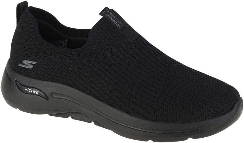 Skechers Go Walk Arch Fit - 124409 Black 2 6.5 D - Wide