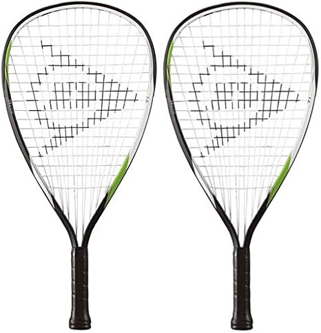 Dunlop Biotec Titanium Racketball Racket Twin Set, inc Protective Covers
