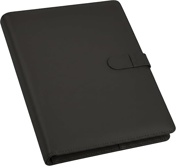 Arpan A4 Professional Display Book with 36 Pockets 72 Sides – Folder A4 for Certificates & Documents – Presentation Folder, Portfolio Holder, Professional Portfolio (1, Black)