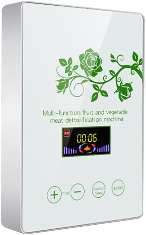 Ozone Generator, Ozone Machine for Water and Air Treatment - Portable Ozone Generators with 2 Air Stones & Timer, Effective Odor Eliminator for Home, Kitchen, Fruits & Vegetables