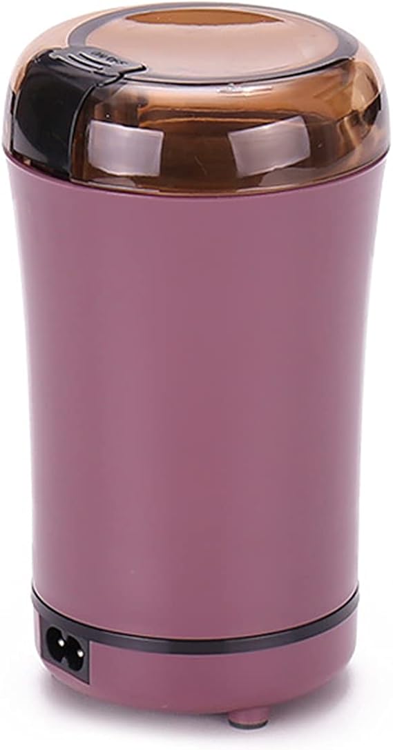 Electric Coffee Grinder, Coffee bean grinder 304 Stainless Steel Blade Used for Coffee Ceans/Herbs/Spices/Nuts Electric grinder,Pink