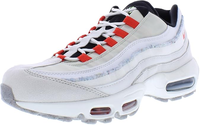 NIKE Men's Baskets Blanches Homme Air Max 95 Sneaker