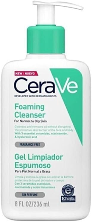 CeraVe Foaming Cleanser Normal Yağlıya Dönük Ciltler İçin 236 ml