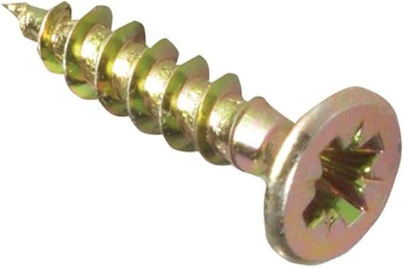 Multi-Purpose Pozi Compatible Screw CSK ST ZYP 4.0 x 15mm Box 200