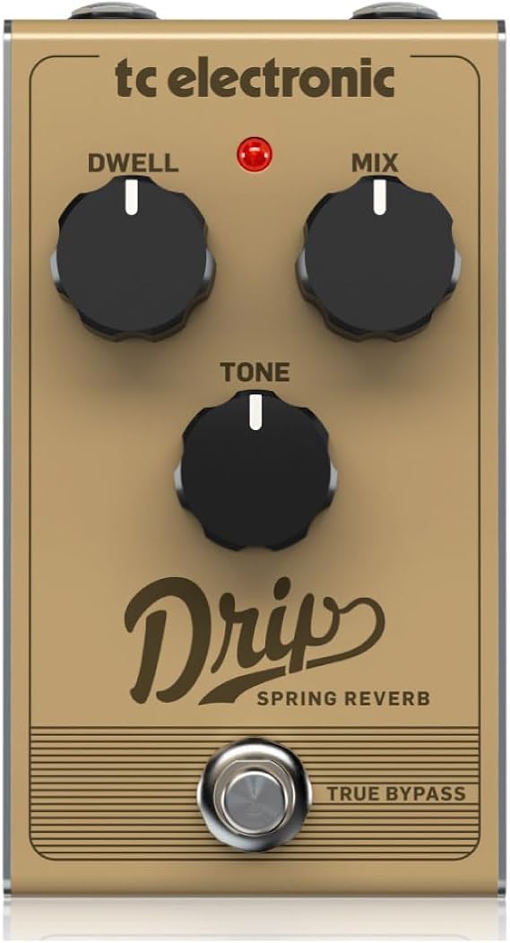 tc electronic Compact Effector, Spring Reverb Pedal, DRIP SPRING REVERB