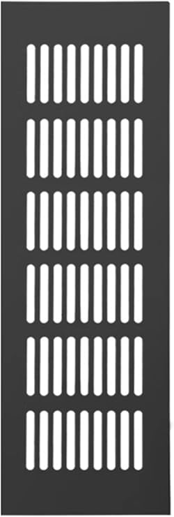 Havalandırma Kapağı, Alüminyum Kapı Havalandırma Kapağı, Panjurlu Tasarımlı Dikdörtgen Mesh Izgara, Dolap ve Dolap için 100x150mm Havalandırma Kapağı, Montaj Vidaları Dahil