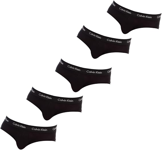 Calvin Klein Pack 5 Cotton Stretch Slips NB2876A for Men