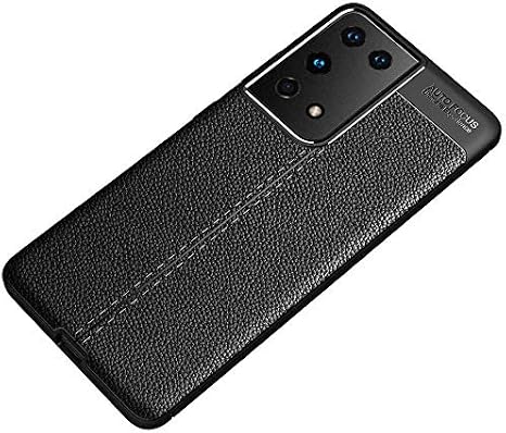 Spia Samsung Galaxy S21 Ultra ile uyumlu Kılıf Siyah Moss Silikon Kapak Orijinal Esnek İnce Geliştirilmiş Dayanıklı Darbe Karşıtı Koruyucu Yeni Nesil Tasarım (Samsung Galaxy S21 Ultra, Siyah)