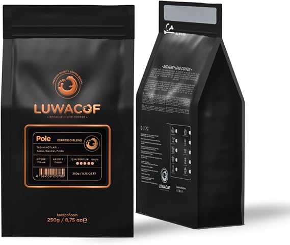 Luwacof Pole Espresso Blend Kahve (Çekirdek) 250 Gr