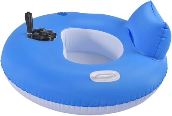 Inflatable Floating Lounge Electric Flow Tubing Raft with
