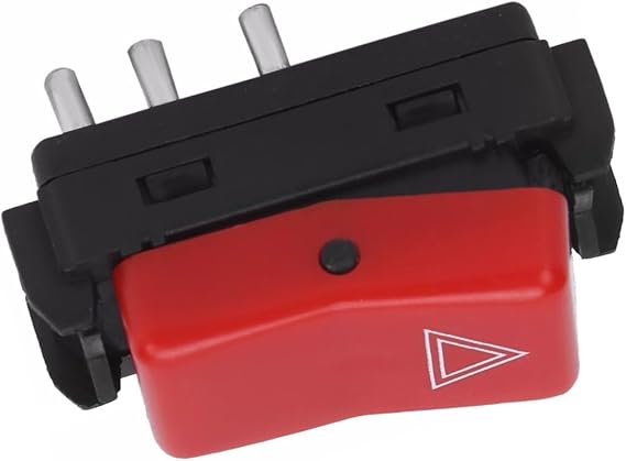 Direct Replacement Hazard Light Flasher Switch for Mercedes For W124 1984-1995 W201 1982-1993 E190 190E 260E 300CE 300D 300E 300TD 300TE 400E 500E