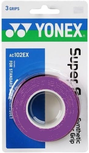 YONEX Overgrip Super GRAP 3 Pack - Tennis, Badminton, Squash - Choice of Colors