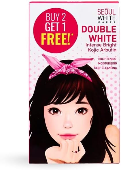 Korea Kojic Arbutin Skin Lightening Soap - 120g x 3