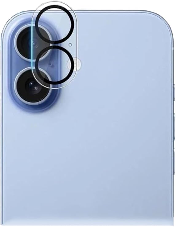 KZY İletişim Apple iPhone 17 ile Uyumlu Kamera Lensi Şeffaf Koruma Camı