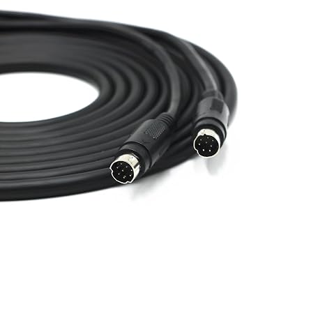 Wood Thrush 8-Pin Male-to-Male Shielded Audio Cable for Harman Kardon NOVA Speaker System - Professional Anti-Interference Extension|6.56ft
