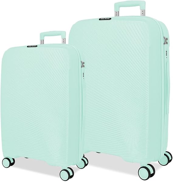 Roll Road Orbit Polypropylene TSA Lock Suitcase Set