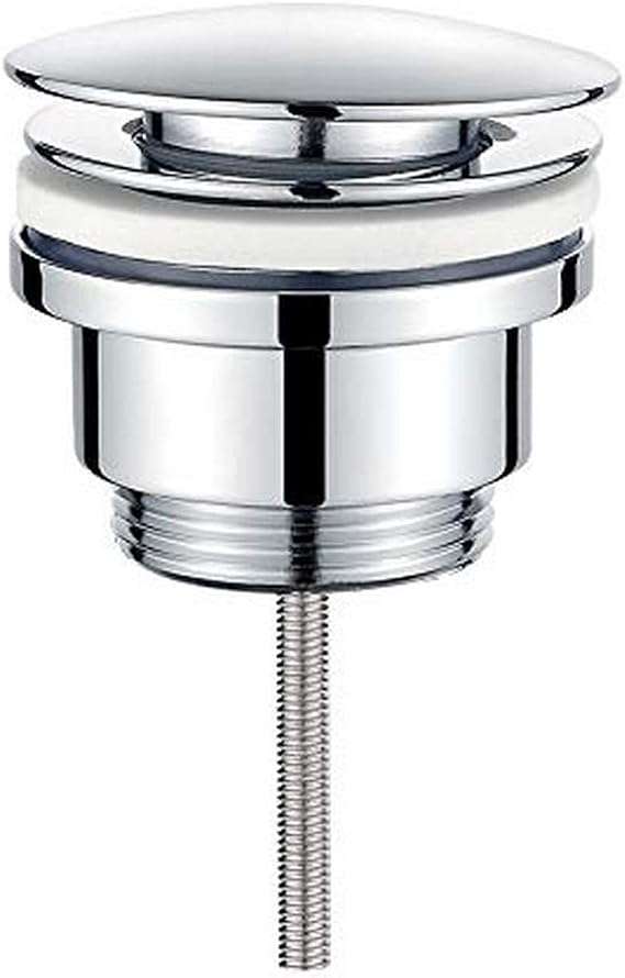 Ibergrif Universal Pop Up Valve for Washbasin, Silver