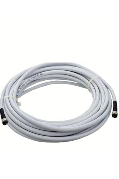 usin 2 METRE RG6/U4 Full HD 3D 4K Anten TV Çanak Uydu LNB Kablosu (F Konnektör Takılı Hazır) (2)