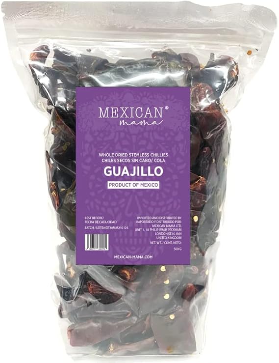 Guajillo Whole Dried Chilli 500g