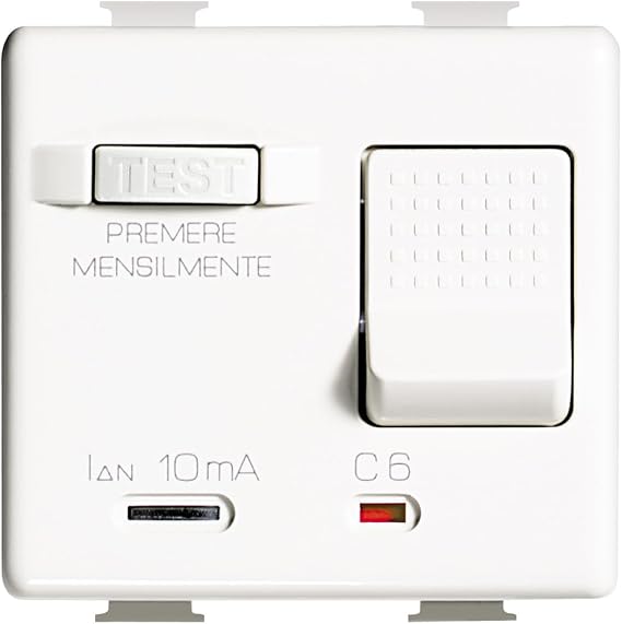 BTicino Matix am5256s – MX-M + DIF 1P + N 16 A 10 mA 2 m Blan