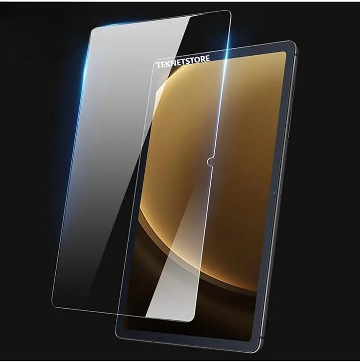 Samsung Galaxy Tab A9 Plus ile Uyumlu SM-X210 11 İnç Nano Kırılmaz Ekran Koruyucu, Şeffaf Cam