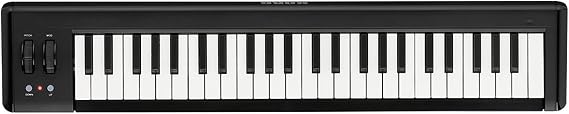 Electronic Piano Keyboard 49 Keys Midi Controller Compact USB MIDI Keyboard Controller USB