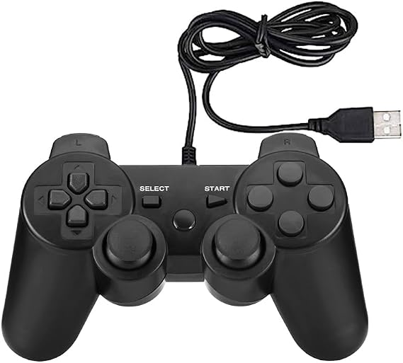 Finera Kablolu Kumanda Yedek Sony PS2/Playstation2 Konsol Video Oyunu ile Uyumlu