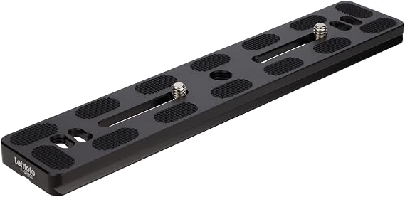 Universal Quick Release Plate,200mm Camera QR Plate,Quick Shoe Plates with Two 1/4" Screw Fits Arca Swiss Standard Clamp for DSLR Camera Tripod Ballhead