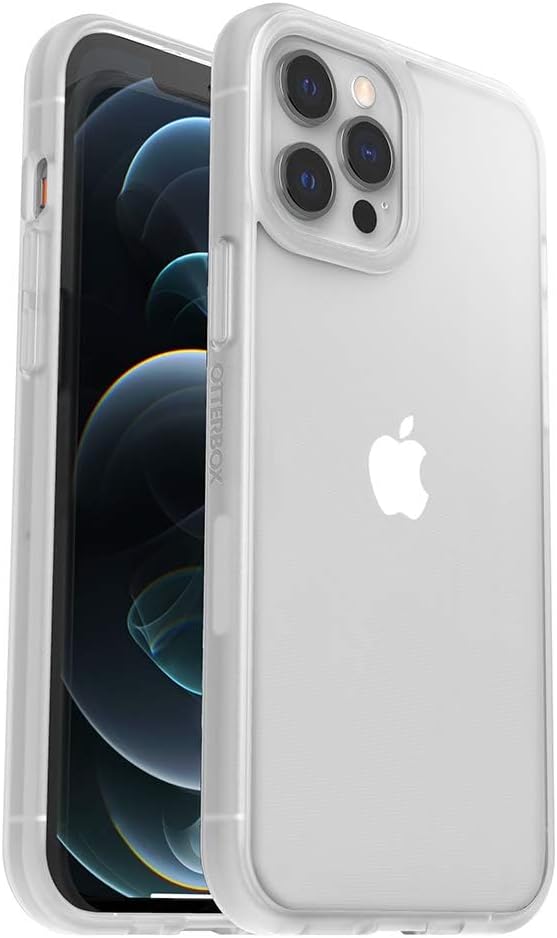 OtterBox iPhone 12 Pro Max Prefix Series Case - Clear, Ultra Thin, Pocket Friendly, Raised Edge, Camera and Screen Protection, Supports Wireless Charging