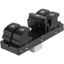 ZPSHYD Main Window Switch Car Power Window Switch Window Switch Panel Button Golf MK5 MK6 B6 B7