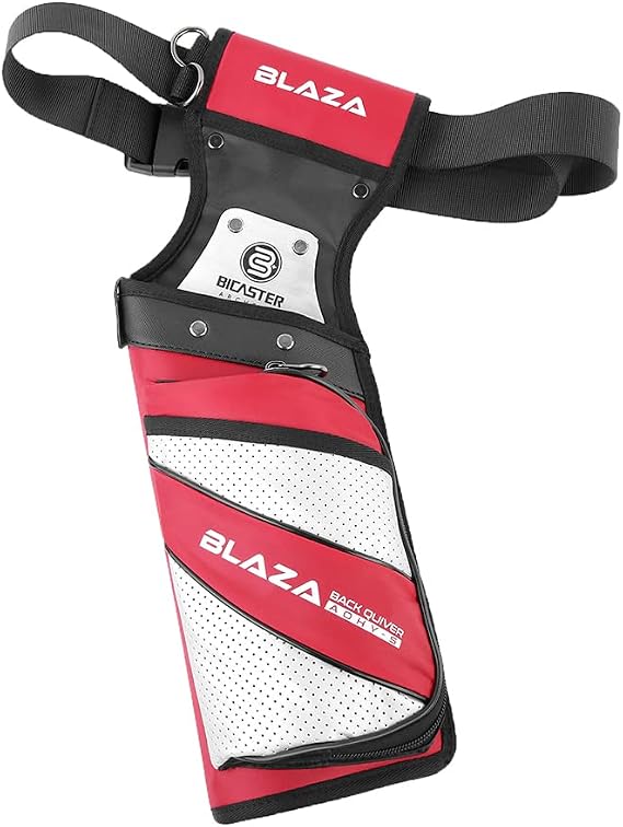 BICASTER Arrow Quiver Back Waist Quiver (Red)