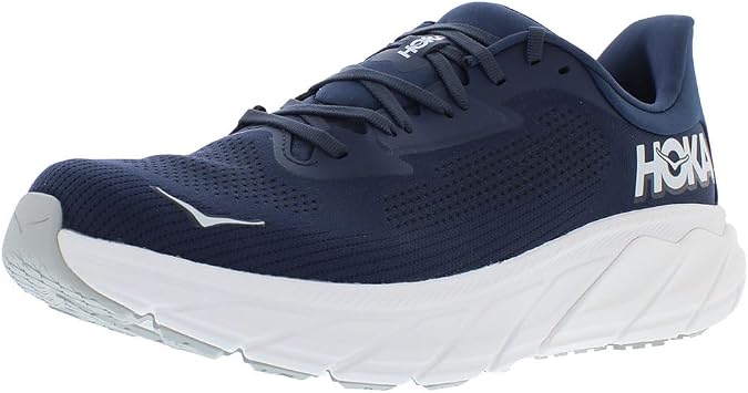 HOKA メンズ Arahi 7, アウタースペース/ホワイト, 24.5