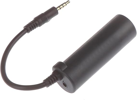 Guitar Interface I-Rig Converter Replacement Guitar for Phone Guitar Audio Interface Phone Tuner Lightweight Audio Adapter for iPhone, iPad and Android Smartphones and Tablets Practical Processed